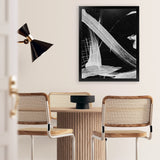 Shop Sinking 2 Art Print-Abstract, Black, Dan Hobday, Portrait, Rectangle, View All-framed painted poster wall decor artwork