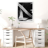 Shop Sinking 2 Art Print-Abstract, Black, Dan Hobday, Portrait, Rectangle, View All-framed painted poster wall decor artwork