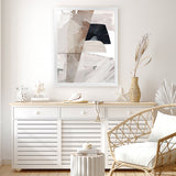 Shop Smooth Art Print-Abstract, Dan Hobday, Neutrals, Portrait, Rectangle, View All-framed painted poster wall decor artwork