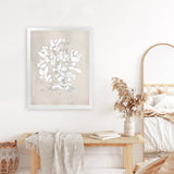 Shop Soft Bloom Art Print-Abstract, Dan Hobday, Neutrals, Portrait, Rectangle, View All-framed painted poster wall decor artwork