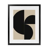 Shop Someone Art Print-Abstract, Black, Brown, Dan Hobday, Portrait, Rectangle, View All-framed painted poster wall decor artwork