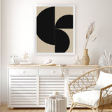 Shop Someone Art Print-Abstract, Black, Brown, Dan Hobday, Portrait, Rectangle, View All-framed painted poster wall decor artwork