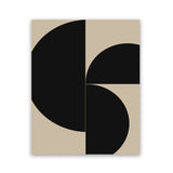 Shop Someone Art Print-Abstract, Black, Brown, Dan Hobday, Portrait, Rectangle, View All-framed painted poster wall decor artwork