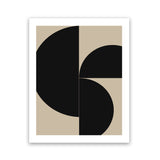 Shop Someone Art Print-Abstract, Black, Brown, Dan Hobday, Portrait, Rectangle, View All-framed painted poster wall decor artwork