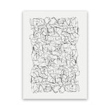 Shop Statement Canvas Art Print-Abstract, Black, Dan Hobday, Portrait, Rectangle, View All, White-framed wall decor artwork