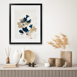 Shop Summer View 1 Art Print-Abstract, Blue, Brown, Dan Hobday, Portrait, Rectangle, View All-framed painted poster wall decor artwork