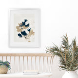 Shop Summer View 1 Art Print-Abstract, Blue, Brown, Dan Hobday, Portrait, Rectangle, View All-framed painted poster wall decor artwork