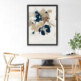 Shop Summer View 2 Canvas Art Print-Abstract, Blue, Brown, Dan Hobday, Portrait, Rectangle, View All-framed wall decor artwork
