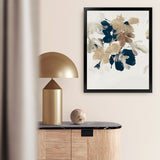 Shop Summer View 2 Art Print-Abstract, Blue, Brown, Dan Hobday, Portrait, Rectangle, View All-framed painted poster wall decor artwork