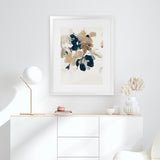 Shop Summer View 2 Art Print-Abstract, Blue, Brown, Dan Hobday, Portrait, Rectangle, View All-framed painted poster wall decor artwork