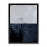 Shop Take Hold Canvas Art Print-Abstract, Blue, Dan Hobday, Grey, Portrait, Rectangle, View All-framed wall decor artwork