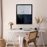 Shop Take Hold Art Print-Abstract, Blue, Dan Hobday, Grey, Portrait, Rectangle, View All-framed painted poster wall decor artwork