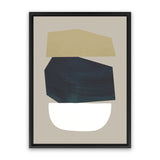 Shop Toned Canvas Art Print-Abstract, Blue, Brown, Dan Hobday, Portrait, Rectangle, View All-framed wall decor artwork