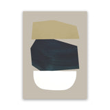 Shop Toned Canvas Art Print-Abstract, Blue, Brown, Dan Hobday, Portrait, Rectangle, View All-framed wall decor artwork