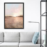 Shop New Dawn Canvas Art Print-Abstract, Brown, Dan Hobday, Portrait, Rectangle, View All-framed wall decor artwork