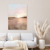 Shop New Dawn Canvas Art Print-Abstract, Brown, Dan Hobday, Portrait, Rectangle, View All-framed wall decor artwork