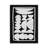 Shop Treasury Canvas Art Print-Abstract, Black, Dan Hobday, Portrait, Rectangle, View All, White-framed wall decor artwork