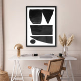 Shop Union Canvas Art Print-Abstract, Black, Dan Hobday, Portrait, Rectangle, View All-framed wall decor artwork
