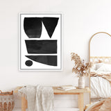 Shop Union Canvas Art Print-Abstract, Black, Dan Hobday, Portrait, Rectangle, View All-framed wall decor artwork