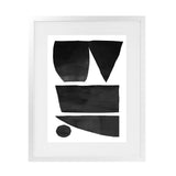 Shop Union Art Print-Abstract, Black, Dan Hobday, Portrait, Rectangle, View All-framed painted poster wall decor artwork