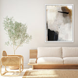 Shop Whole Day Canvas Art Print-Abstract, Brown, Dan Hobday, Neutrals, Portrait, Rectangle, View All-framed wall decor artwork