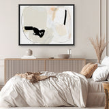 Shop Apart Canvas Art Print-Abstract, Dan Hobday, Horizontal, Landscape, Neutrals, Rectangle, View All-framed wall decor artwork