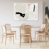 Shop Apart Canvas Art Print-Abstract, Dan Hobday, Horizontal, Landscape, Neutrals, Rectangle, View All-framed wall decor artwork