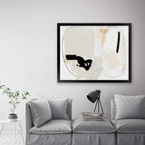 Shop Apart Art Print-Abstract, Dan Hobday, Horizontal, Neutrals, Rectangle, View All-framed painted poster wall decor artwork