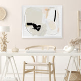 Shop Apart Art Print-Abstract, Dan Hobday, Horizontal, Neutrals, Rectangle, View All-framed painted poster wall decor artwork