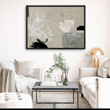 Shop Being Canvas Art Print-Abstract, Brown, Dan Hobday, Horizontal, Landscape, Rectangle, View All-framed wall decor artwork