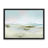 Shop Breathe In Canvas Art Print-Abstract, Blue, Dan Hobday, Green, Horizontal, Landscape, Rectangle, View All-framed wall decor artwork