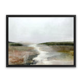 Shop Crystal River Canvas Art Print-Abstract, Brown, Dan Hobday, Green, Horizontal, Landscape, Rectangle, View All-framed wall decor artwork