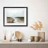 Shop Crystal River Art Print-Abstract, Brown, Dan Hobday, Green, Horizontal, Landscape, Rectangle, View All-framed painted poster wall decor artwork