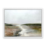 Shop Crystal River Canvas Art Print-Abstract, Brown, Dan Hobday, Green, Horizontal, Landscape, Rectangle, View All-framed wall decor artwork