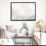 Shop Cumulus Canvas Art Print-Abstract, Dan Hobday, Horizontal, Landscape, Rectangle, View All, White-framed wall decor artwork