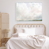 Shop Cumulus Canvas Art Print-Abstract, Dan Hobday, Horizontal, Landscape, Rectangle, View All, White-framed wall decor artwork