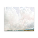 Shop Cumulus Art Print-Abstract, Dan Hobday, Horizontal, Landscape, Rectangle, View All, White-framed painted poster wall decor artwork