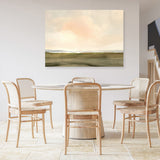 Shop Estuary Dream Canvas Art Print-Abstract, Dan Hobday, Horizontal, Rectangle, View All, Yellow-framed wall decor artwork