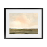Shop Estuary Dream Art Print-Abstract, Dan Hobday, Horizontal, Rectangle, View All, Yellow-framed painted poster wall decor artwork