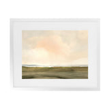 Shop Estuary Dream Art Print-Abstract, Dan Hobday, Horizontal, Rectangle, View All, Yellow-framed painted poster wall decor artwork