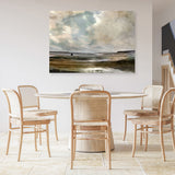 Shop Exmouth Canvas Art Print-Abstract, Blue, Brown, Dan Hobday, Horizontal, Rectangle, View All-framed wall decor artwork