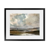 Shop Exmouth Art Print-Abstract, Blue, Brown, Dan Hobday, Horizontal, Rectangle, View All-framed painted poster wall decor artwork