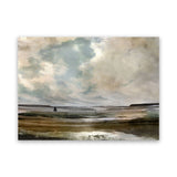 Shop Exmouth Canvas Art Print-Abstract, Blue, Brown, Dan Hobday, Horizontal, Rectangle, View All-framed wall decor artwork