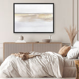 Shop Gold Light Canvas Art Print-Abstract, Dan Hobday, Horizontal, Neutrals, Rectangle, View All-framed wall decor artwork