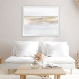 Shop Gold Light Art Print-Abstract, Dan Hobday, Horizontal, Neutrals, Rectangle, View All-framed painted poster wall decor artwork