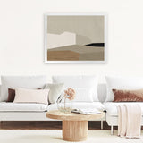 Shop Homeland Art Print-Abstract, Brown, Dan Hobday, Horizontal, Rectangle, View All-framed painted poster wall decor artwork