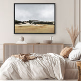 Shop Lazy Afternoon Canvas Art Print-Abstract, Brown, Dan Hobday, Grey, Horizontal, Rectangle, View All-framed wall decor artwork