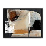 Shop Logical Canvas Art Print-Abstract, Black, Brown, Dan Hobday, Horizontal, Rectangle, View All-framed wall decor artwork