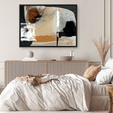 Shop Logical Canvas Art Print-Abstract, Black, Brown, Dan Hobday, Horizontal, Rectangle, View All-framed wall decor artwork