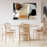 Shop Logical Canvas Art Print-Abstract, Black, Brown, Dan Hobday, Horizontal, Rectangle, View All-framed wall decor artwork